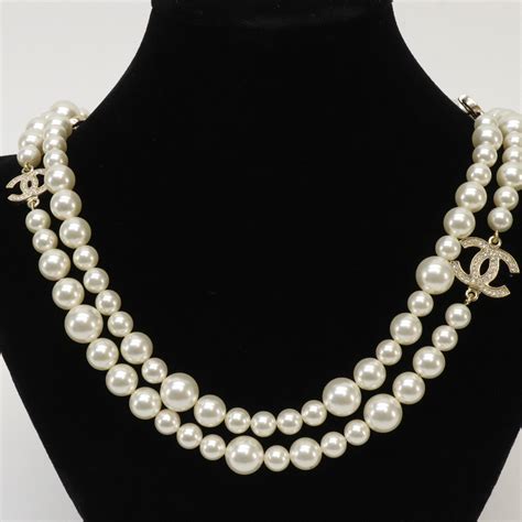 chanel pearl necklace singapore price|cost of chanel pearl necklace.